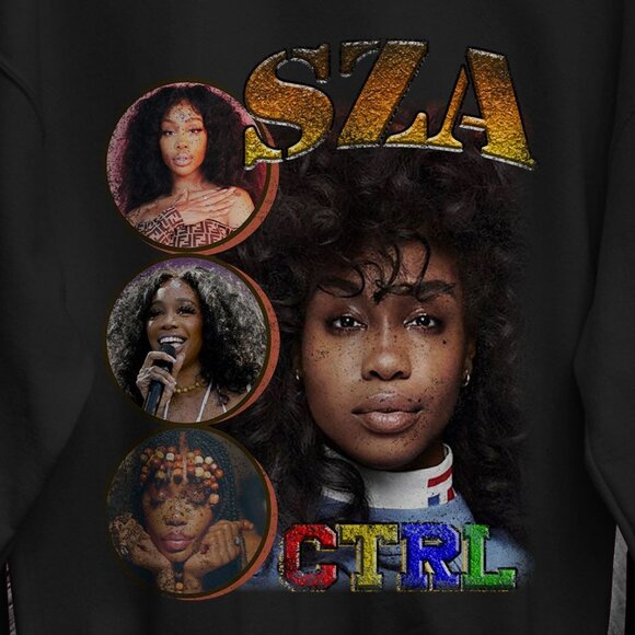 SZA Bootleg Tour Concert RB Album Streetwear Music Fan Gift Sweatshirt 166 - Picture 2 of 5